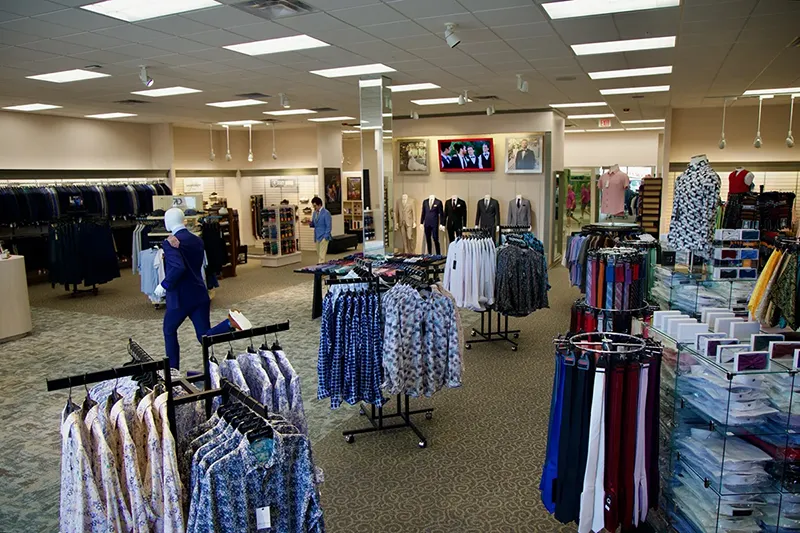 Main Street Menswear men's suits and formalwear store
